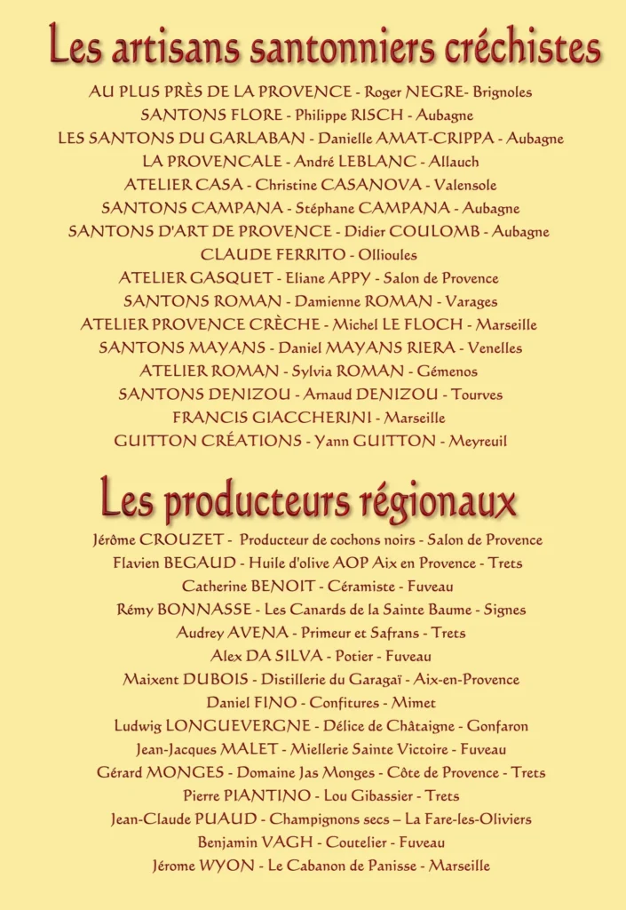 Listes des participants 3eme salon du Santon Fuveau 23026